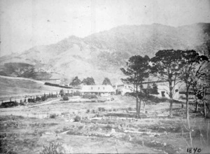 372 and 378 Karori Road, ca 1870; home of Stephen Lancaster