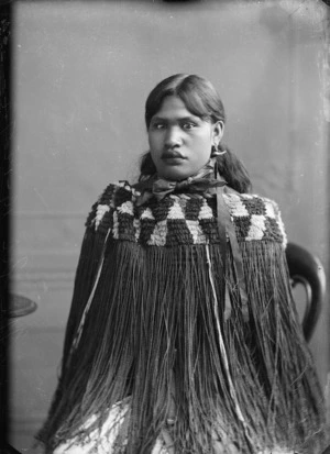 Mihi, a Maori woman from Hawkes Bay district