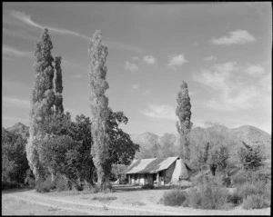 Molesworth Homestead, Awatere Valley, Marlborough - Photograph taken by Edward Percival Christensen
