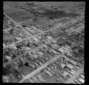 Morrinsville, showing housing and surrounding area