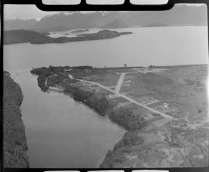 Manapouri, Fiordland, including Lake Manapouri in the background