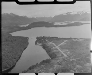 Manapouri, Fiordland, including Surprise Bay in the background
