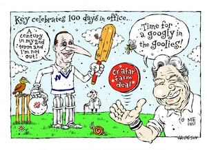 Hodgson, Trace, 1958- :Key celebrates 100 days in office...4 March 2012