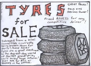 Doyle, Martin, 1956- :Tyres for sale. 7 March 2012
