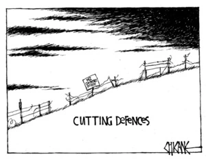 Winter, Mark 1958- :Cutting defences. 10 March 2012