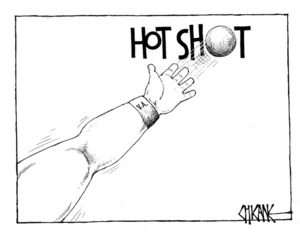 Winter, Mark 1958- :Hot shot. 13 March 2012