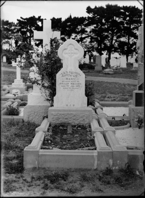 Gravesite of Mary Malone, Linwood Cemetery, Christchurch