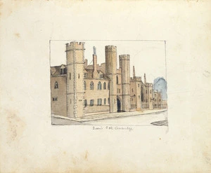 Taylor, Richard, 1805-1873 :Queen's College, Cambridge [ca 1822]