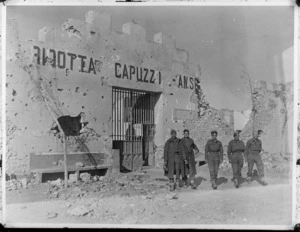 Fort Capuzzo after it had fallen to a New Zealand column