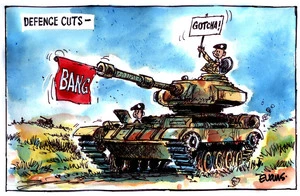Evans, Malcolm Paul, 1945- :Defence cuts- 9 March 2012