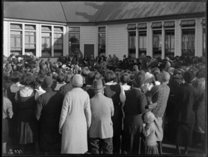 Hastings High School farewell to Misses Crail and Cormack, Hawke's Bay District