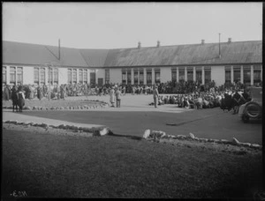 Hastings High School farewell to Misses Crail and Cormack, Hawke's Bay District