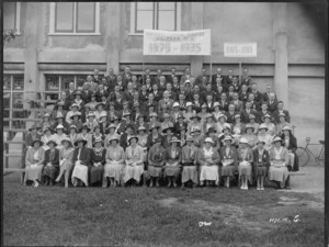 Group portrait at the Hastings Central School Jubilee 1875-1935