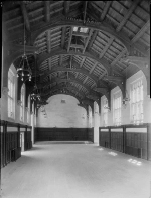 Interior of Christ's College Memorial Hall, Christchurch