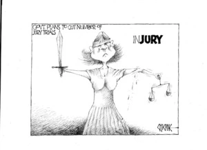 Govt. plans to cut number of jury trials - inJURY. 19 May 2009