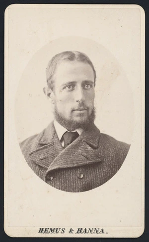 Probably a portrait of John Edward Grace (1854-1934) - Photograph taken by Hemus & Hanna