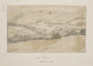[Scrivener, Henry Ambrose] b 1842 :River Fal. Near Penryn, Cornwall. 1858.