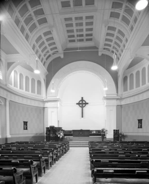 Interior view of St-Andrew's-on-the-Terrace, Wellington