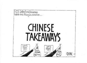 NZ's latest millionaires have one thing in common ... Chinese takeaways. 27 May 2009