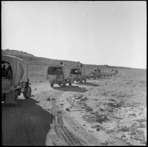 Halfaya Pass from the bottom, Egypt, World War II - Photograph taken by H Paton