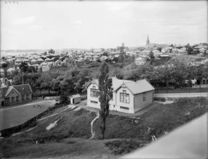 Part 3 of a 3 part panorama in the vicinity of Western Park, Ponsonby