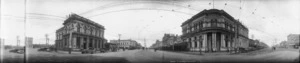 Panoramic view of Invercargill, from the intersection of Tay and Dee Streets