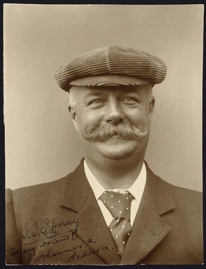 Andersen, Johannes Carl, 1873-1962: Photograph of Sir Joseph Kinsey taken by Lady Kinsey