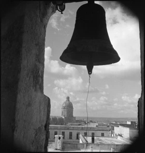 Scene from the belfry of Grottaglie Cathedral in Italy - Photograph taken by George Kaye