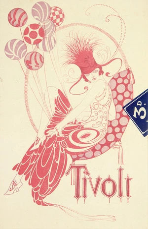 Tivoli [Theatre, Wellington] :[Programme cover, 1924].