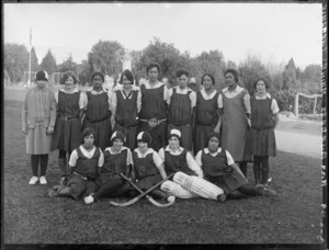 Girls' hockey team, Taradale, Hawkes Bay