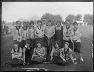 Hastings women's hockey team, Cornwall Park, Hastings