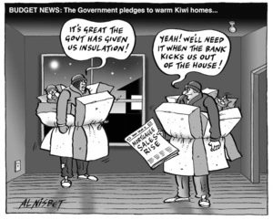 BUDGET NEWS; The Government pledges to warm Kiwi homes... 31 May 2009