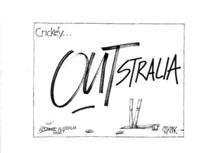 Cricke[t]y... OUTstralia. 10 June 2009