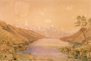 Gully, John 1819-1888 :Lake Rotoroa, Nelson Province. [1860s or 1870s]