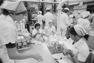 Tip Top factory, Johnsonville, Wellington region, with women workers