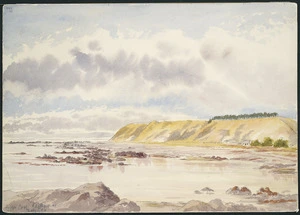 [Barraud, William Francis] 1850-1926 :Fyffes Cove, Kaikoura. Feb[ruar]y 8 1896.
