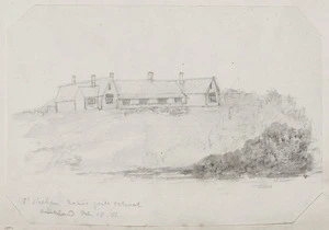 [Taylor, Richard], 1805-1873 :St Stephens Native Girls School, Auckland. Feb 15 /51.
