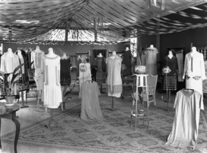 Interior view of DIC store in Wanganui, showing the women's wear department