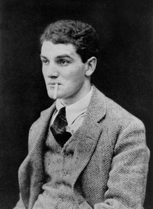 Portrait of John Middleton Murry, Katherine Mansfield's husband