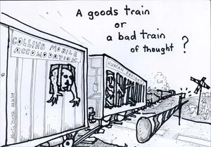 "A goods train or a bad train of thought? 23 June 2009