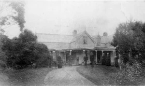 Chesney Wold, Karori Road, 1890s; home of Stephen Lancaster