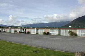 Publicity photographs of Haast Hotel