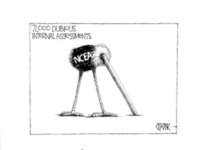 71,000 dubious internal assessments. NCEA. 29 June 2009