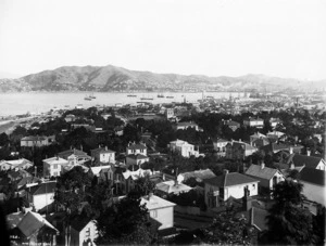 Looking over Thorndon, Wellington