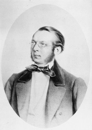Dauthage, Adolf, 1825-1883 :Ferdinand R. Hochstetter 1859, aged 28.
