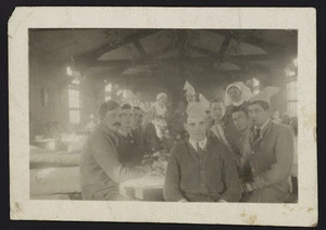 Christmas celebrations in hospital in Rouen, France
