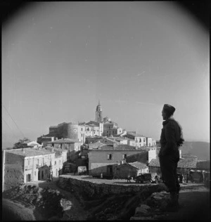 Village of Furci, Italy, during World War II - Photograph taken by George Kaye