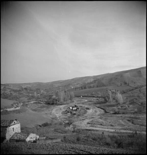 'PR Wadi' near Atessa on the Sangro River area, Italy, World War II - Photograph taken by George Kaye