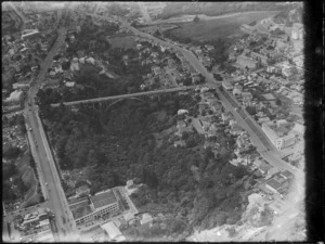 Grafton Bridge from Symonds Street, Auckland