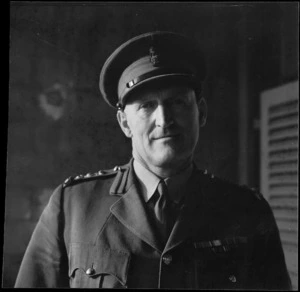 Brigadier T J King, OBE - Photograph taken by George Bull